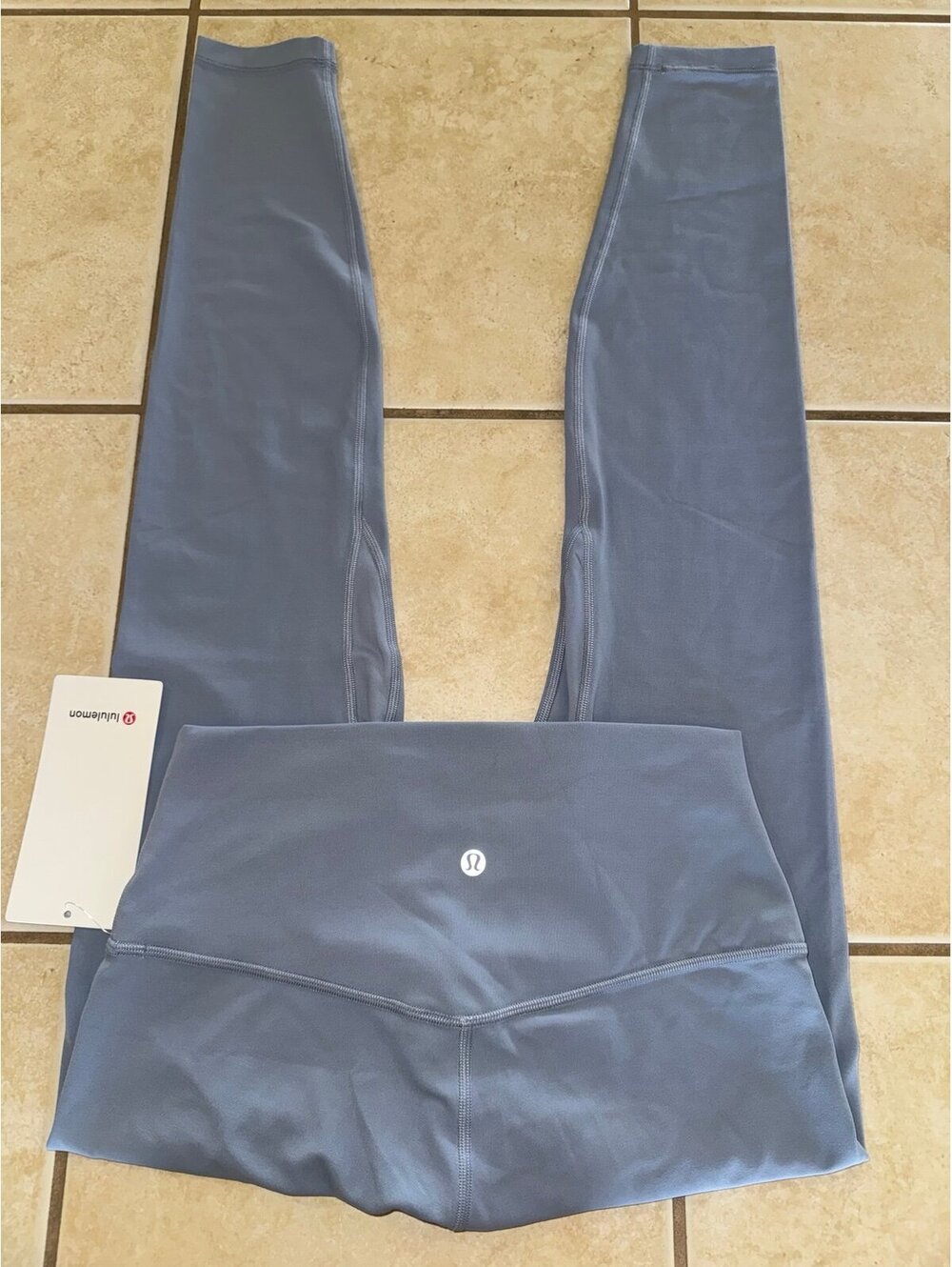 Lululemon Align High Rise 28” Chambray Size 8 NWT